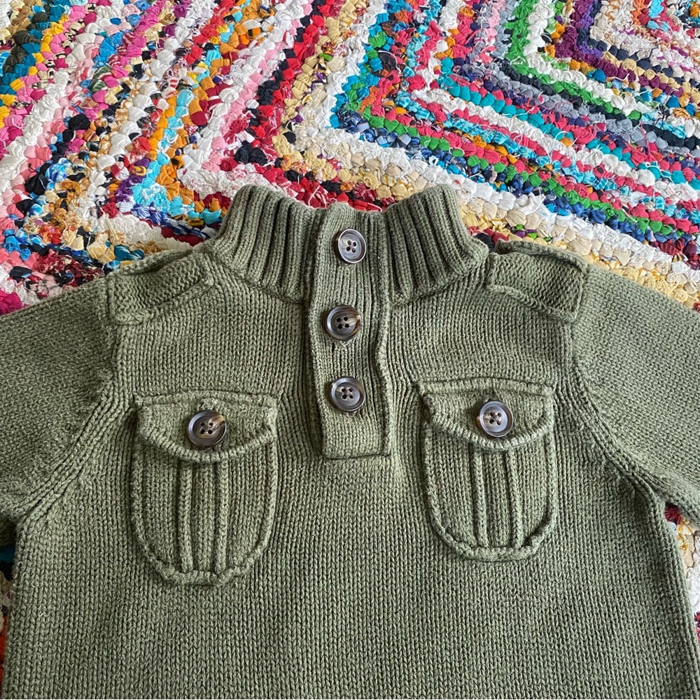 🐻 2/$25 • Old Navy | Military Style Sweater - Picture 4 of 10